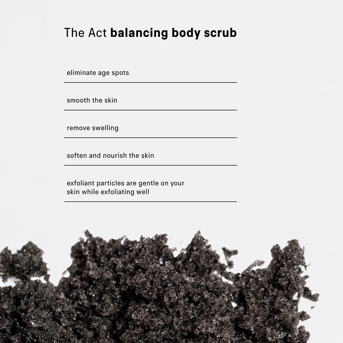 Balancing Body Scrub  - The Act - Hallburg.ae