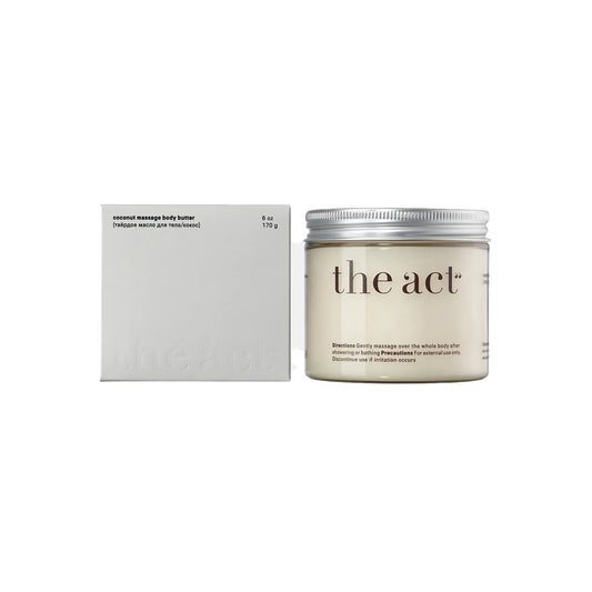 Coconut Massage Body Butter - The Act - Hallburg.ae