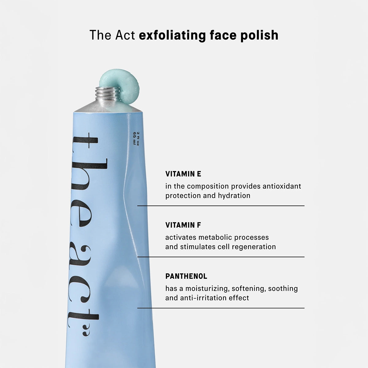 Exfoliating Face Polish - The Act - Hallburg.ae