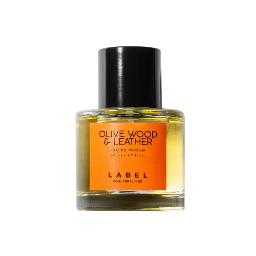 Olive Wood & Leather - Label |  Hallburg AE.