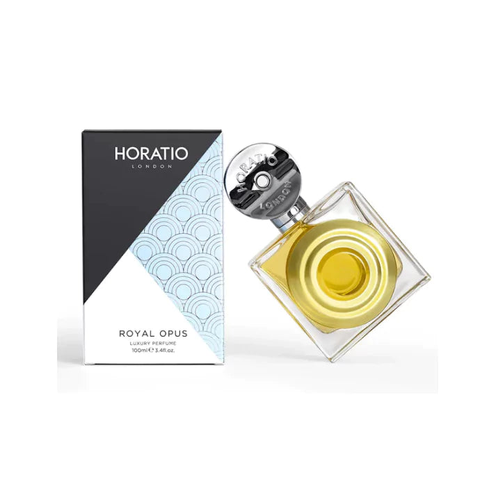 Explore Royal Opus by Horatio at Hallburg.ae – a fresh citrus-woody perfume for women and men, launched in 2025. Bright & elegant.