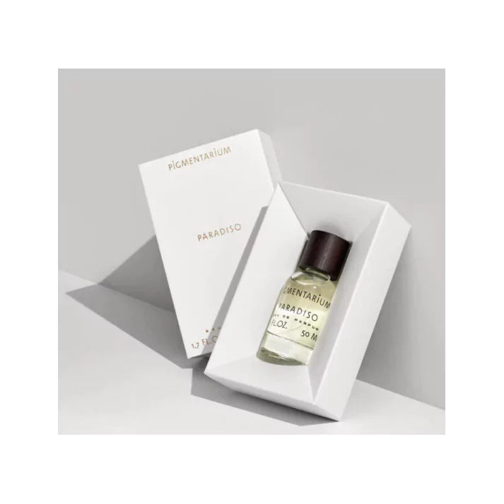 Paradiso EDP 50 ml perfume by Pigmentarium – Citrucy and Fresh
fragrance bottle