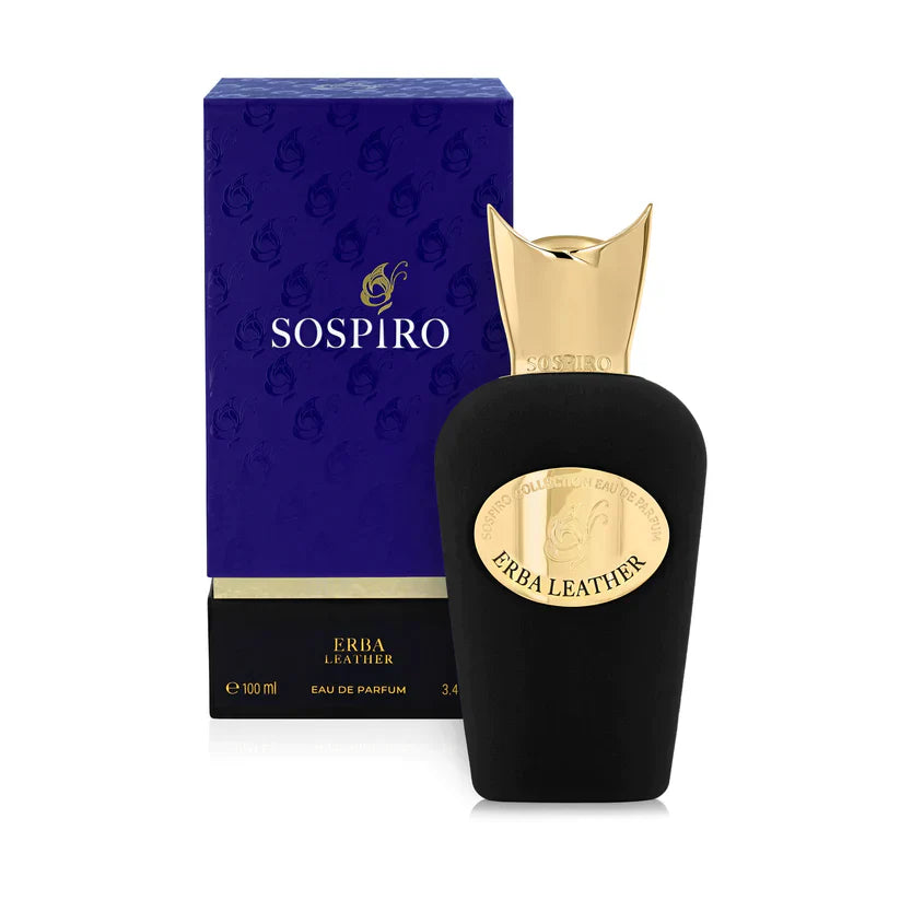 Erba Leather 100ml by Sospiro – Leathery and sweet fragrance available at Hallburg.ae