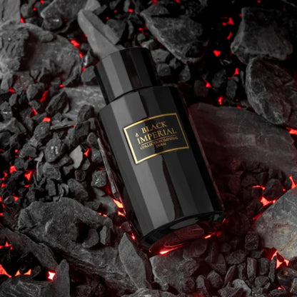 Black Imperial by Imperial Parfums – A bold and luxurious fragrance with a powerful presence. Available at Hallburg.ae.