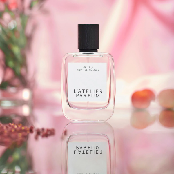 Cœur de Pétales 50ml perfume by L'Atelier Parfum – Floral and Fresh fragrance bottle