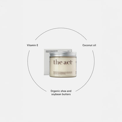 Coconut Massage Body Butter - The Act - Hallburg.ae