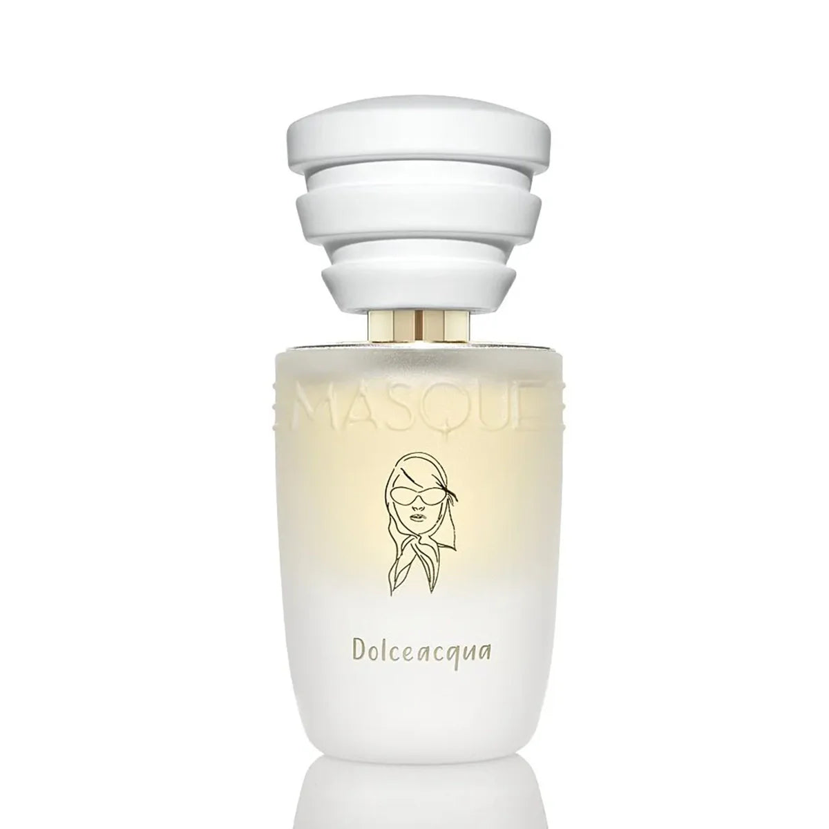 Dolceacqua by Masque Milano in a White perfume bottle with 'Dolceacqua' branding on a white background
