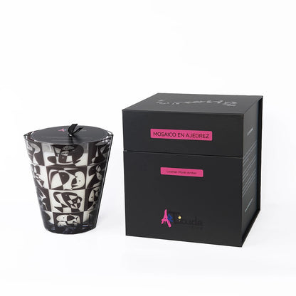 Mosaico en ajedrez - Scented Candle | Artitude Home | Hallburg.ae