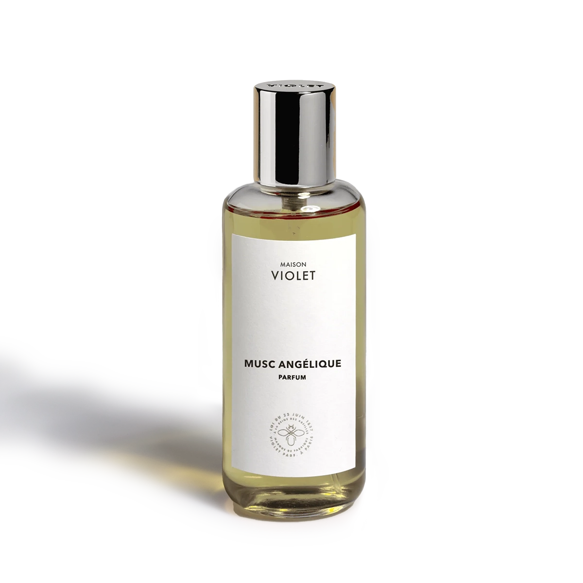 Perfume bottle labeled 'Maison Violet' on a white backgroundby Maison Violet Hallburg AE