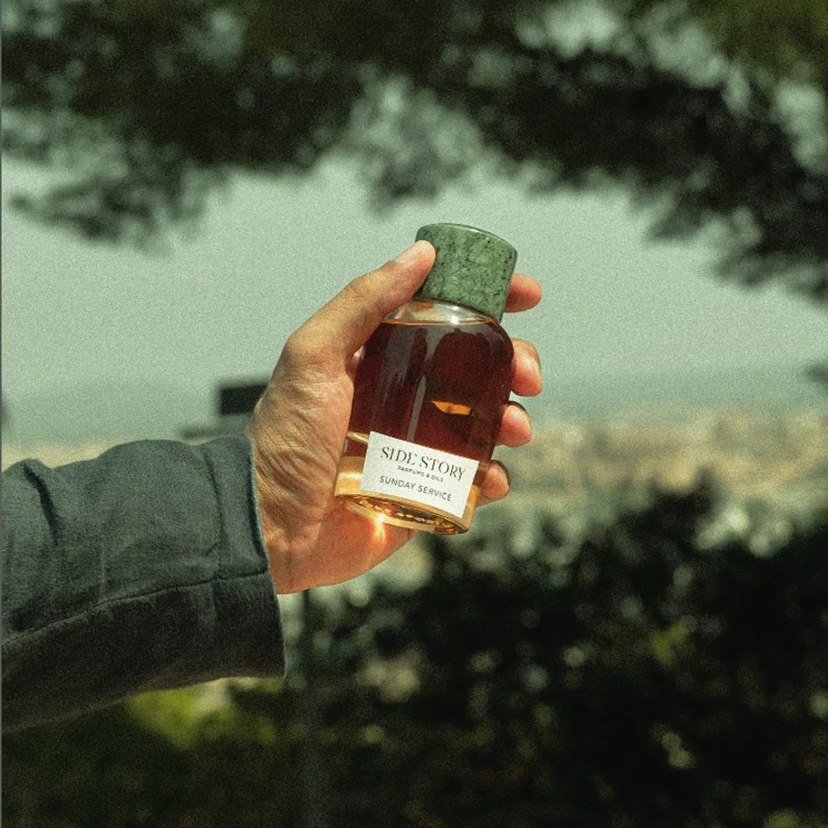 Sunday Service by Side Story – A spicy-woody fragrance available at Hallburg.ae.